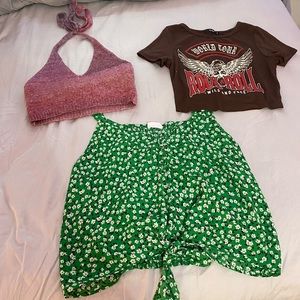 Selection of crop tops (CAN BE SOLD SEPARATELY)